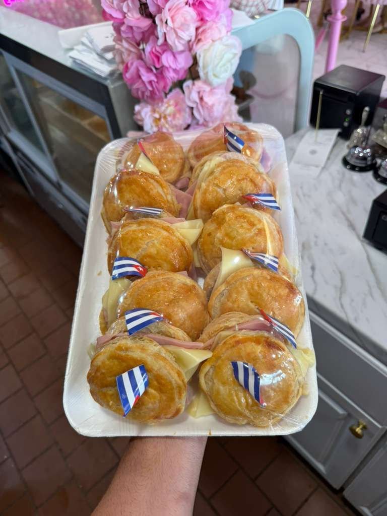 Pastelón de Yandry con jamón y queso