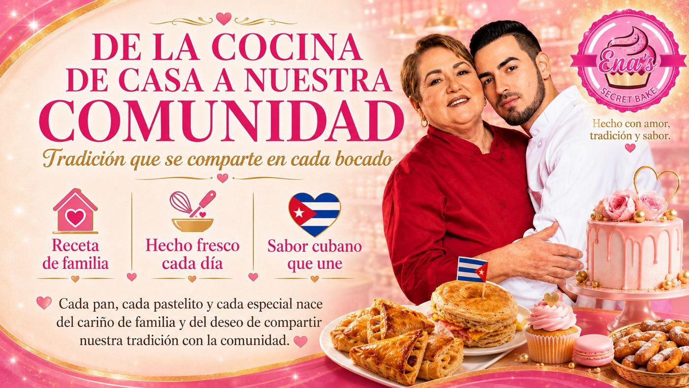 De la cocina de casa a nuestra comunidad — Ena y Yandry
